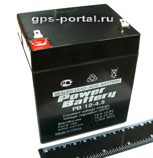  Power Battery  PB 12 4,5 Ah