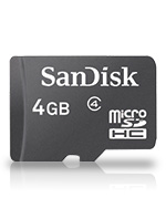   4 Gb micro SD  