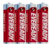  Energizer Eveready Heavy Duty,   ( 4 .)