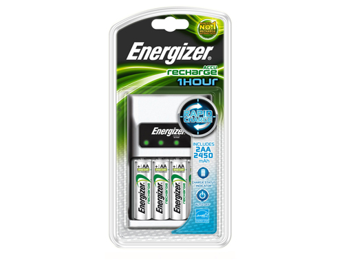  c Energizer 1HR  Charger EU + 2     